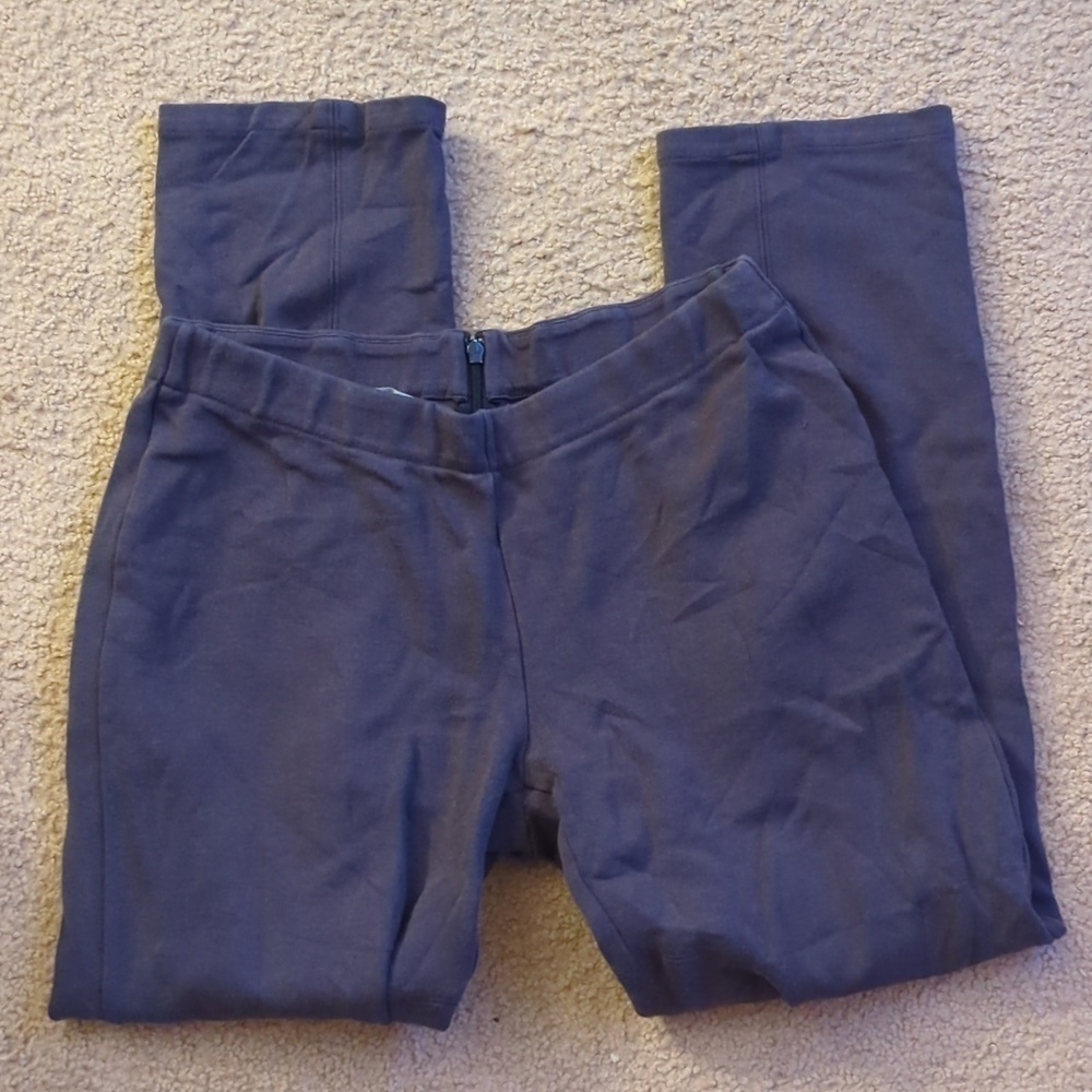 Garnet Hill Cotton Blend Straight Leg Pants Size 4